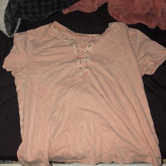 Pink cross tee - Picture 1 of 1